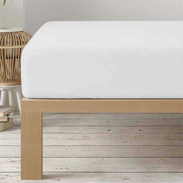 Carcaf me lastik 200x200x30 i bardhe