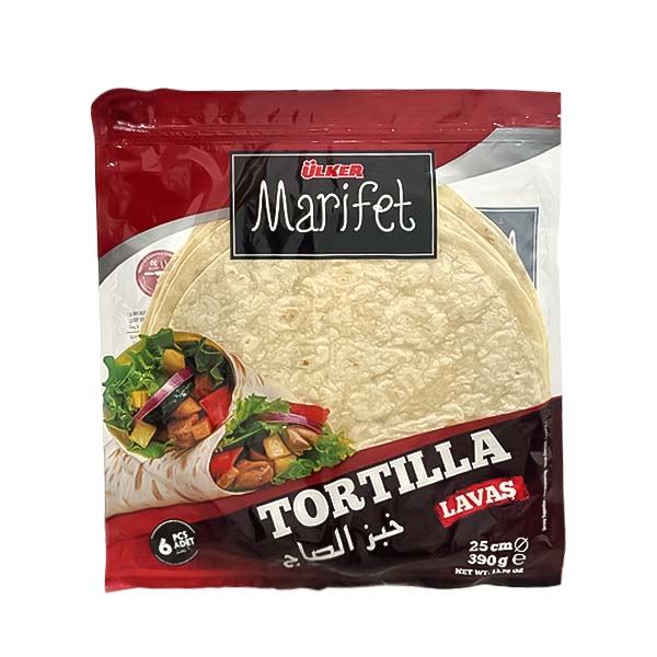 Pete tortilla Ulker 25cm 390gr
