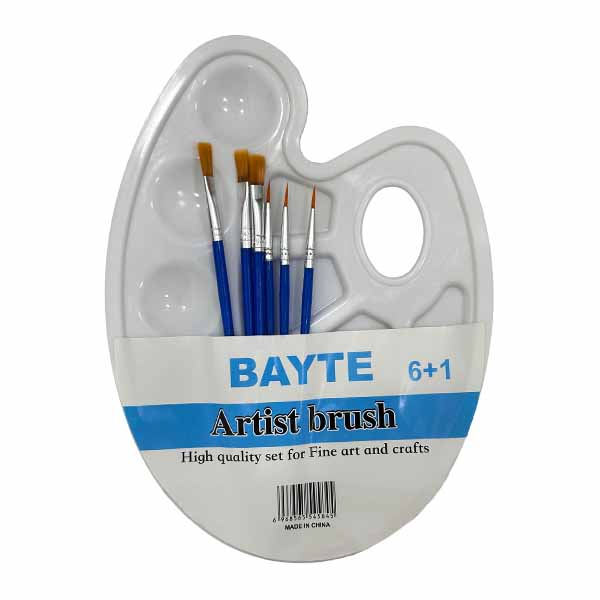 Set palete dhe 6 brusha PR242-036