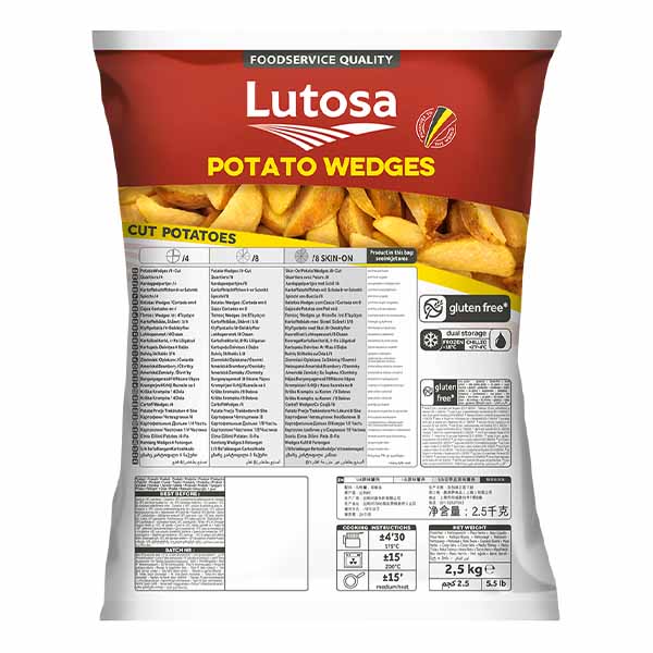 Patate te paqeruara Lutosa 2.5kg