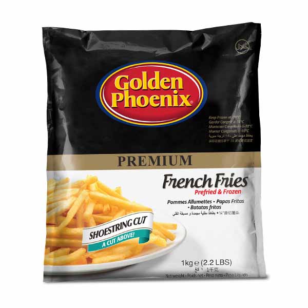 Pomfritpremium GoldenPhoenix straight 1kg
