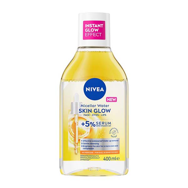 Pastrues fytyre skin glow Nivea 400ml