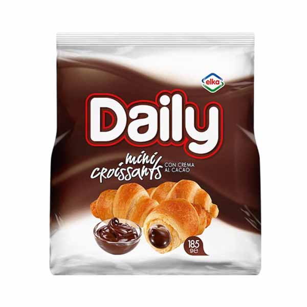 Mini kroasant me cokollate Daily 185gr