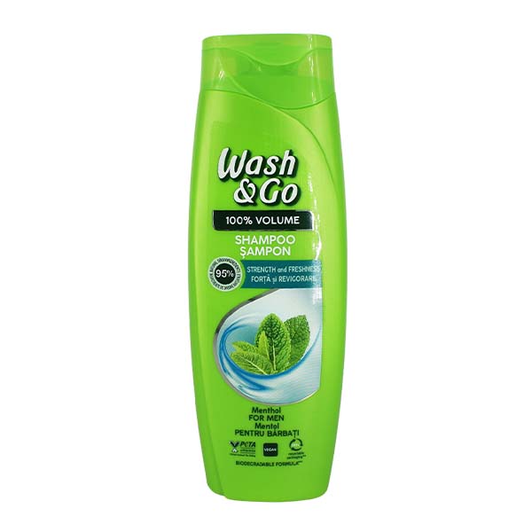 Shampo per floke menthol Wash&GO 360ml