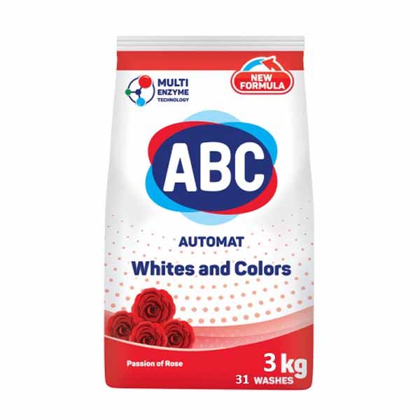 Detergjent per rroba rose Abc 3 kg