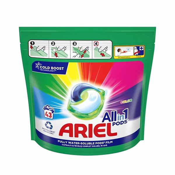 Det per rroba kapsul color Ariel 43 cope