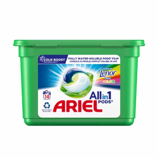Det per rroba kapsul tol oxy Ariel 14cop