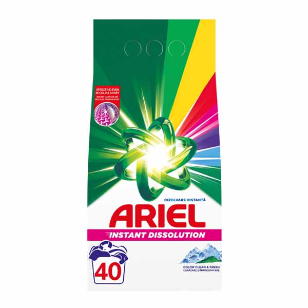 Detergjent color Ariel 40 larje 3kg
