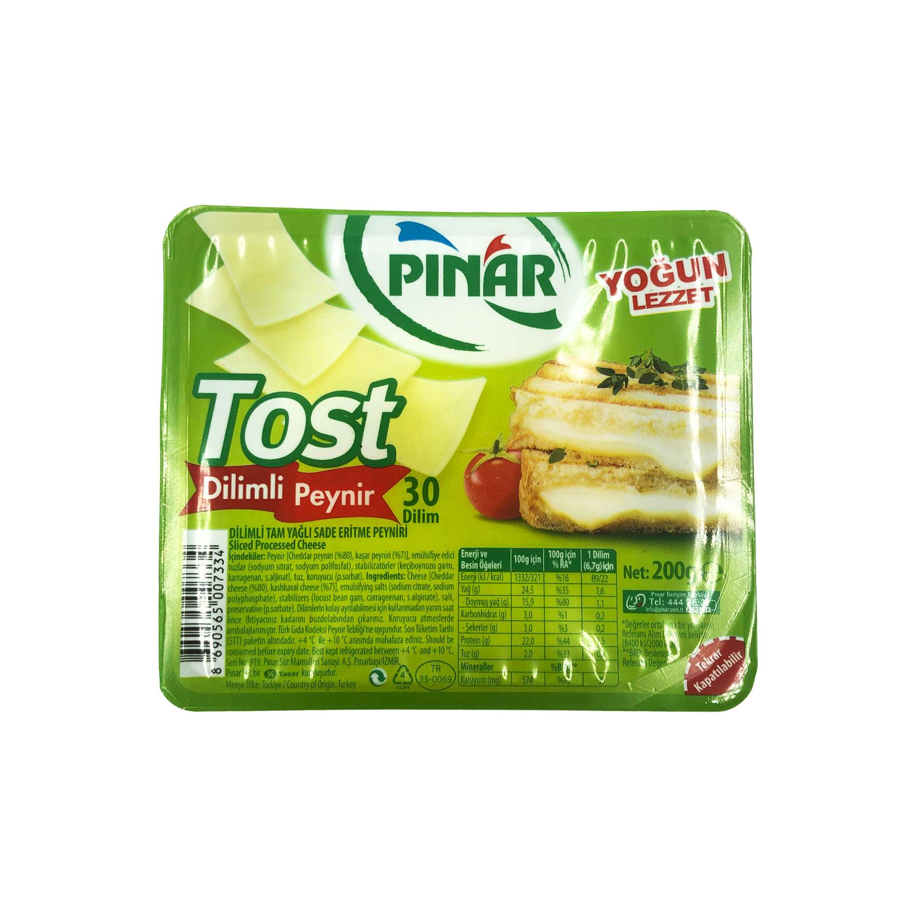 Kackavall per tost Pinar 200gr