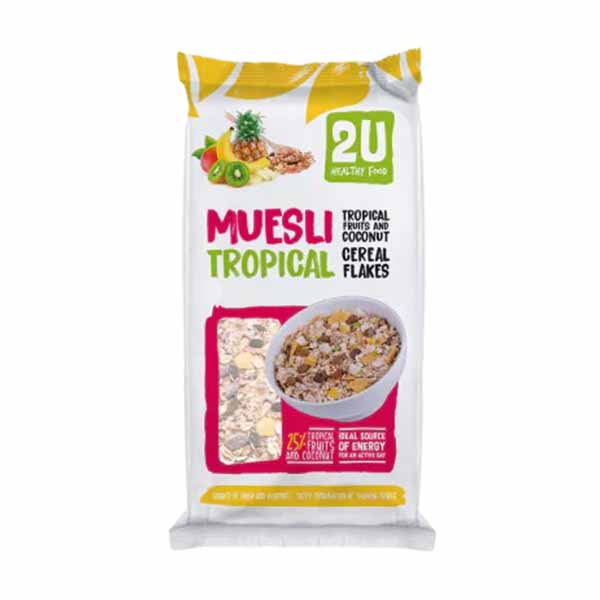 Musli me fruta tropikal 2U 250gr