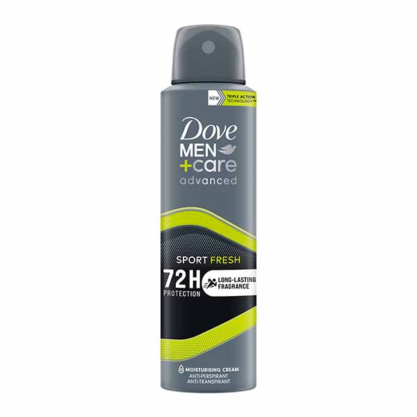 Deo per meshkuj sport fresh Dove adv 150m