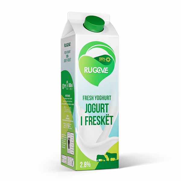 Jogurt tetrapak Rugove 2.8% 1l