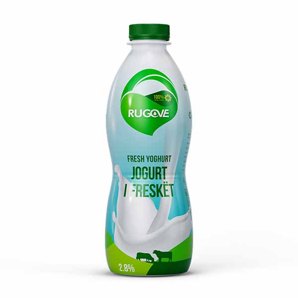 Jogurt shishe Rugove 2.8% 1l