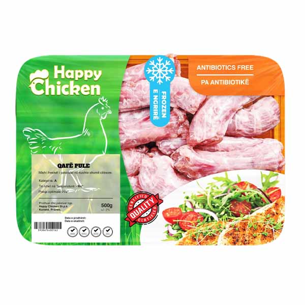 Qafe pule e ngrire Happy Chicken 500g