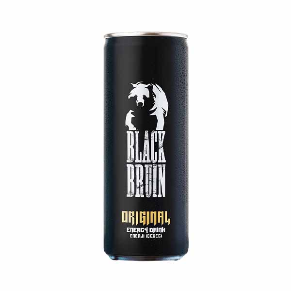 Pije energjike black bruin 250ml