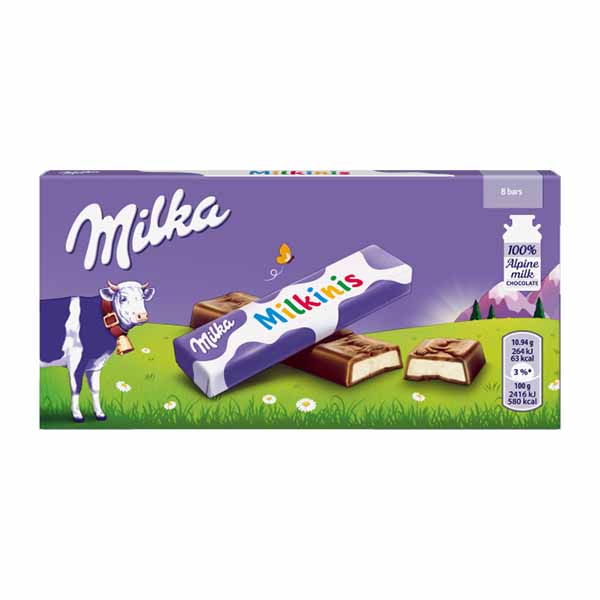 Cokollate me qumesht Milka 87.5gr