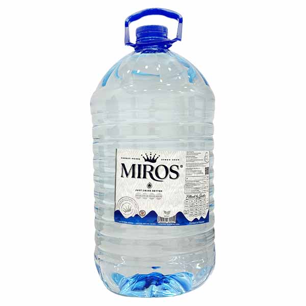 Uje natyral Miros bidon 10l