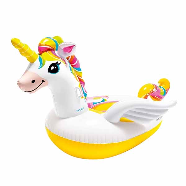 57561 UNICORN RIDE-ON, Age 3+ 2.01mx1.4mx97cm