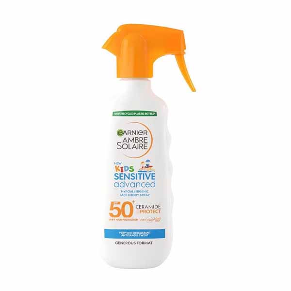 Ambre Solaire Sensitive Adv Kids Spray SPF 50 270ML (6769)
