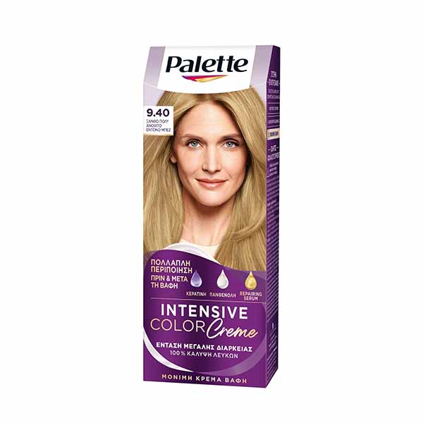 Ngyre per floke te bardha 9-40 Palette
