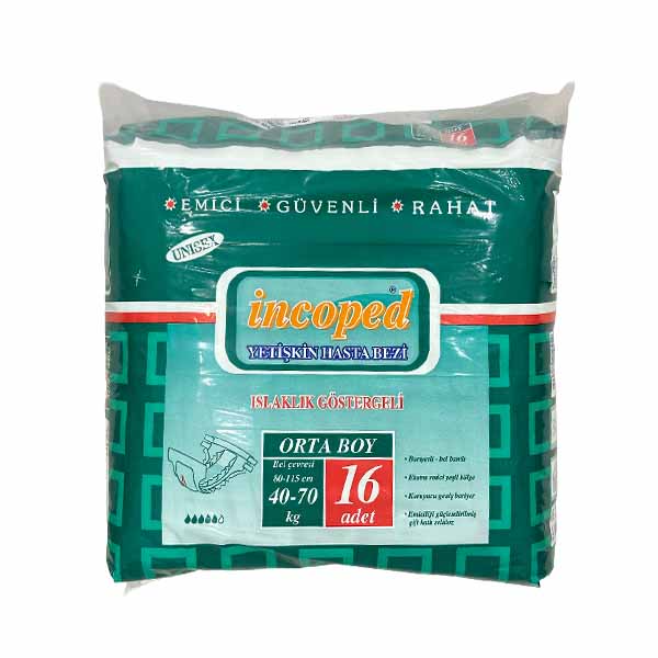Pelena per rritur med Incoped 16 cope