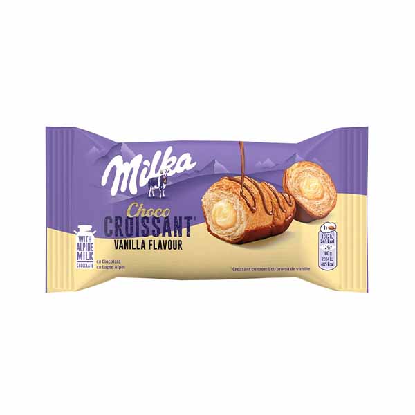 Kroasant me vanile Milka 50gr