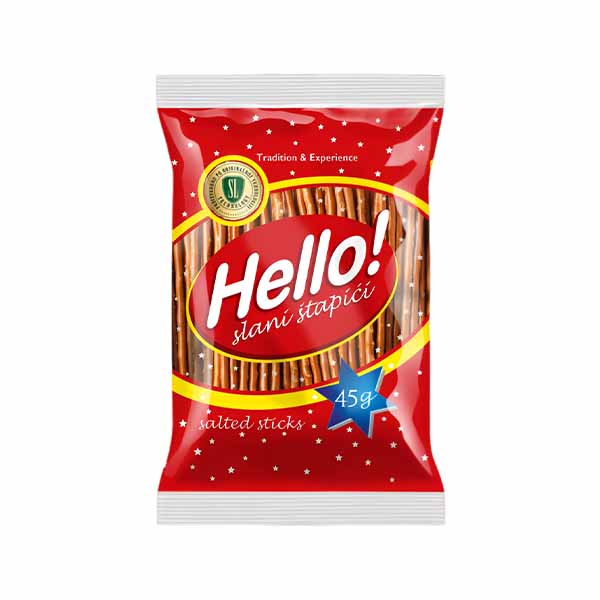 Shkopinje te njelmet Hello 45gr
