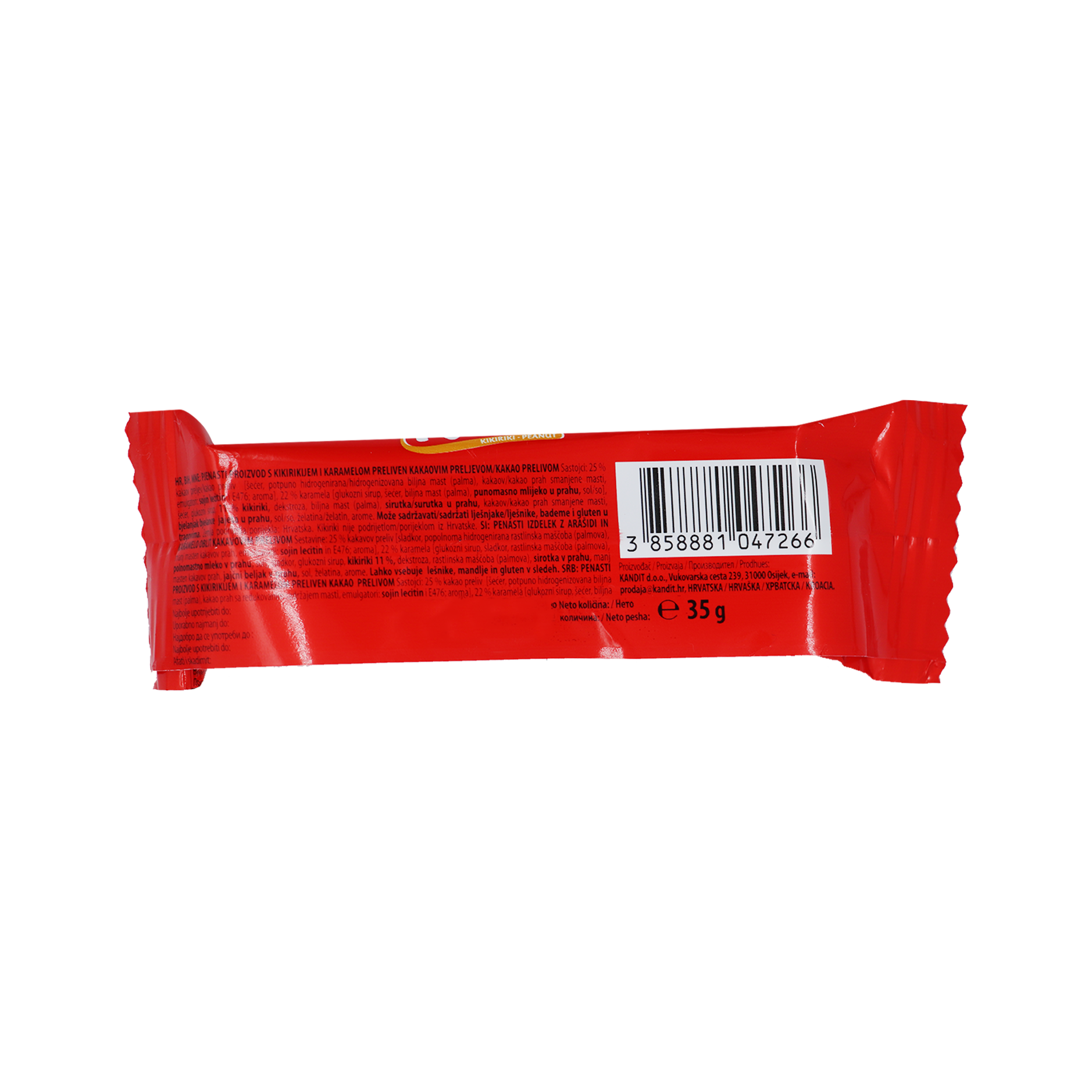 Cokollate bar me kikirik Kandit 35gr - Figura 3