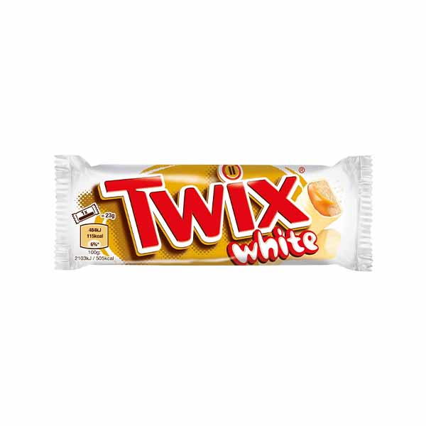 Cokollate bar Twix e bardhe 46gr
