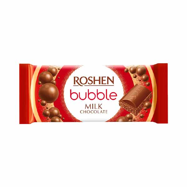 Cokollate me qumesht bubble Roshen 80gr