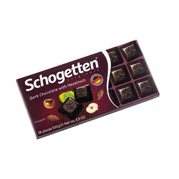 Qokollate e zeze me lajthi Schogetten 100gr