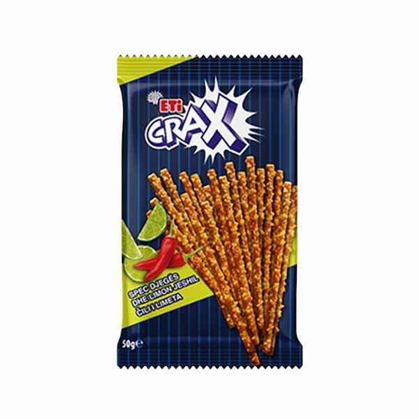 Shkopinje te djegest me limon jeshil Eti 50gr
