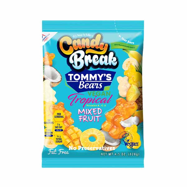 Bombona te bute tropikal Candy Break 128gr