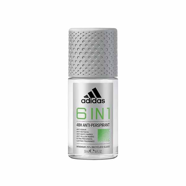 Rollon deo per meshkuj 6in1 Adidas 50ml