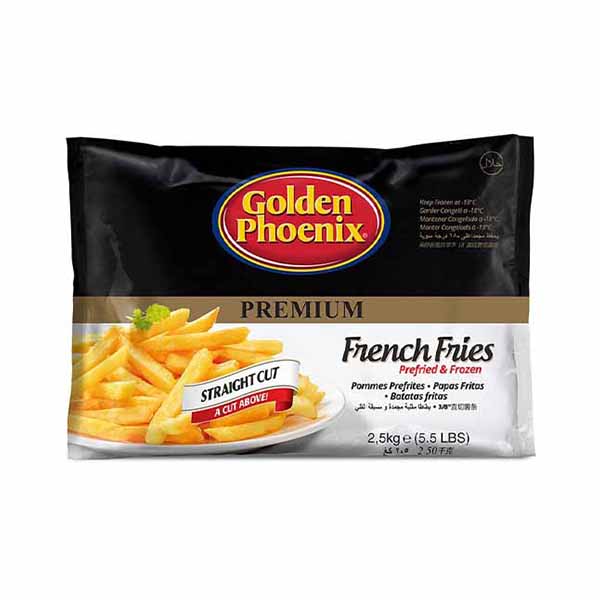 Pomfrit Golden Phoenix Premium 10mm 2,5kg