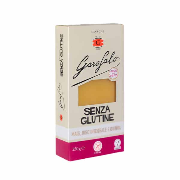 Pete per llazanje gluten free Garofalo 250gr