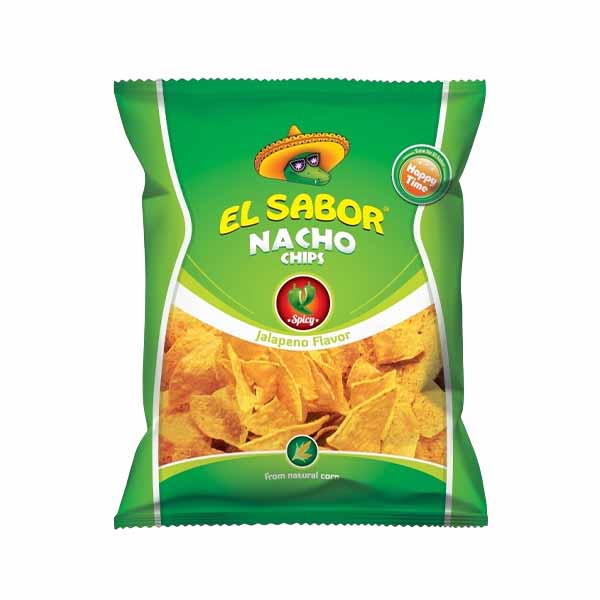 Nacho jalapeno gluten fre El sabor 100gr