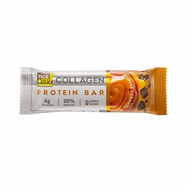 Proetein bar collagen caramel RiceUp 50g