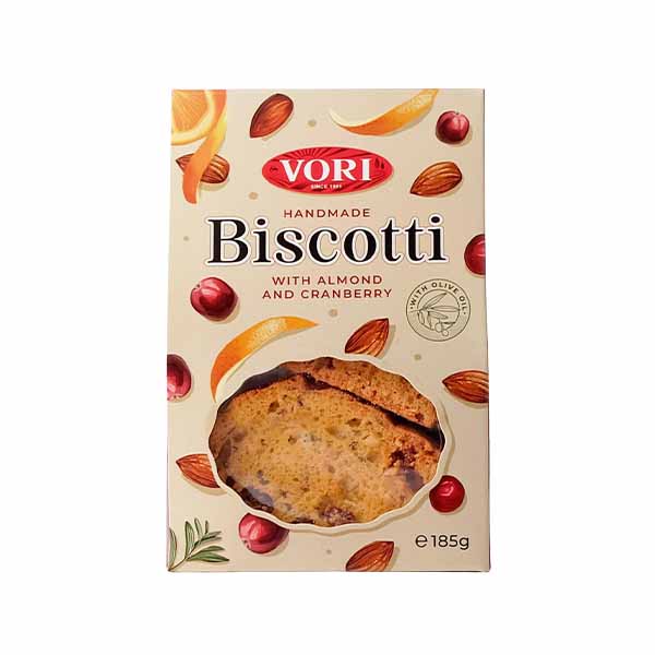 Biskota me badem&boronica Vori 185gr