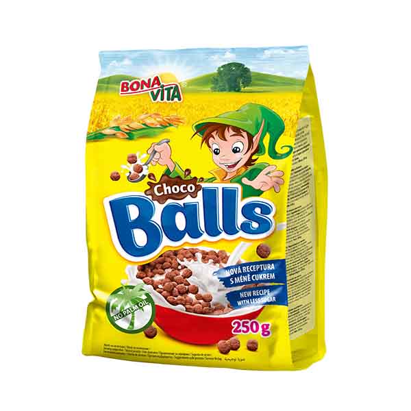 Kornfleks Choco balls Bonavita 250 gr