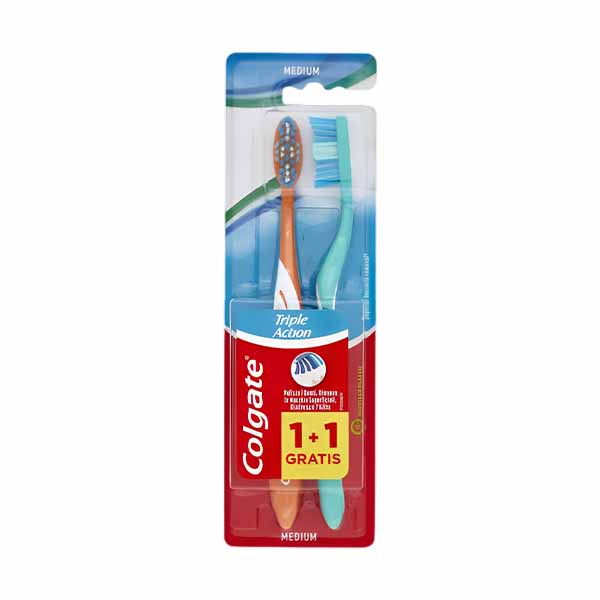Brushe dhembesh triple action Colgate1+1