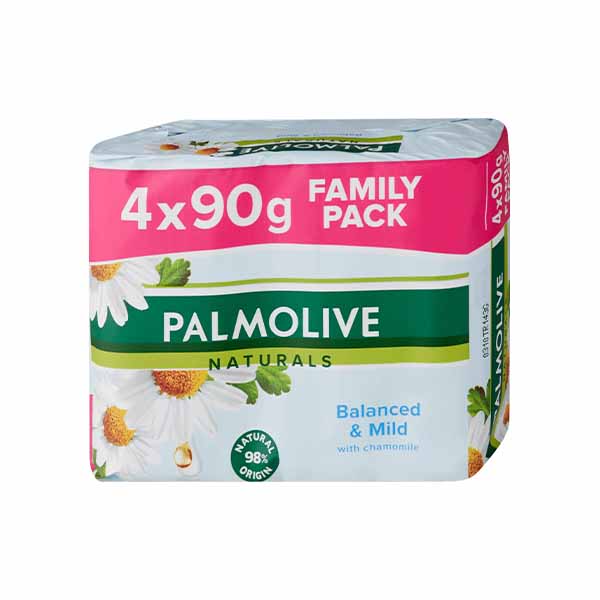 Sapun Camomile&Vitamin Plmolove 3+1 90gr