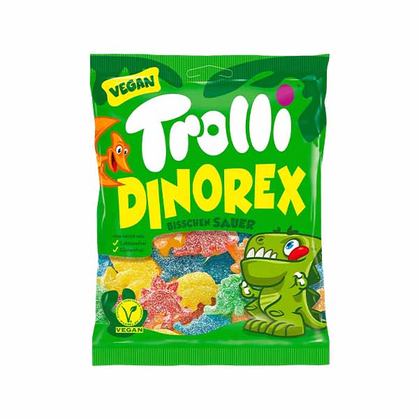 Bombona te bute dino Trolli 150gr