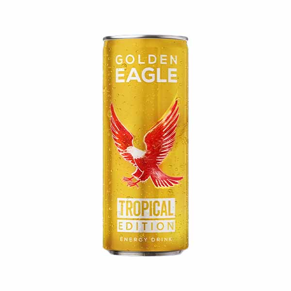 Pije energjike tropical Golden eagle 250ml