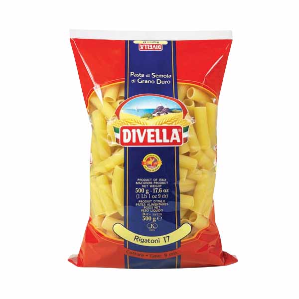 Makarona rigatoni nr17 Divella 500gr