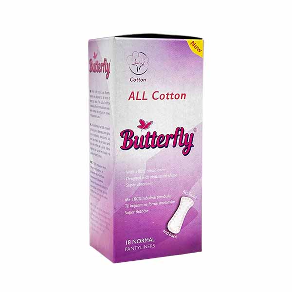 Vate higjienike all cotton Butterfly 18c