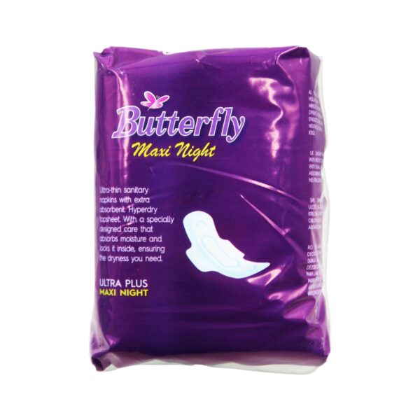 Vate higjienike maxi night Butterfly 10c