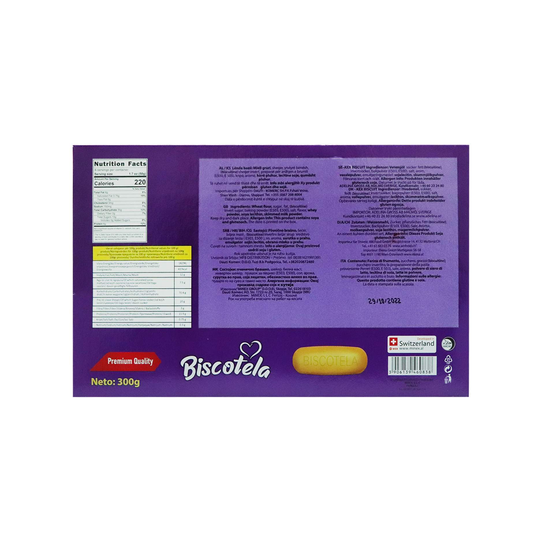 Biskote te thata Biscotela 300gr - Figura 4