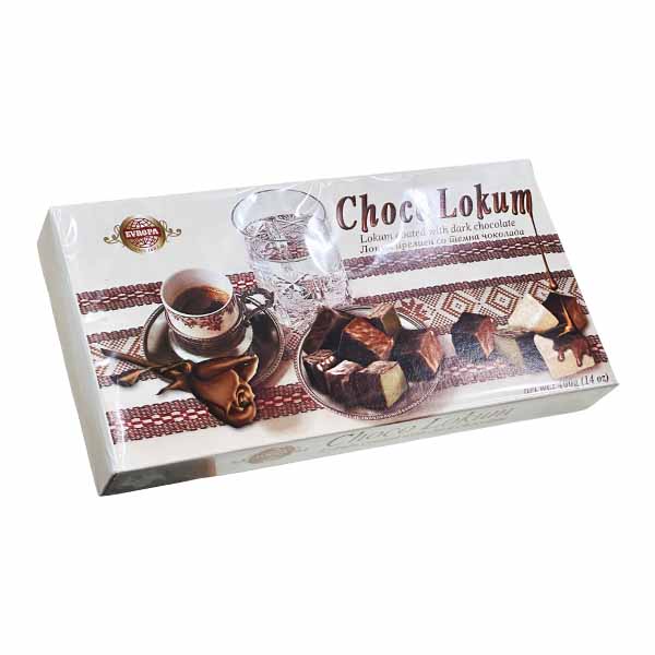 Llokum me cokollate Europa 400gr