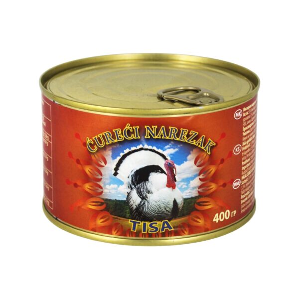 Rriske gjeldeti ne konzerv Tisa 400gr